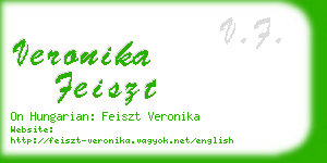 veronika feiszt business card